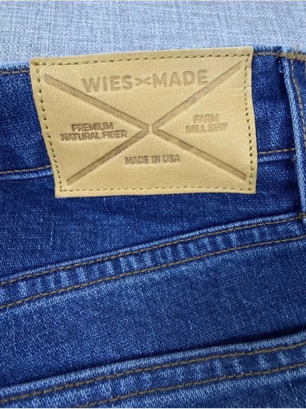 Wies Made Paul Jeans Mens 29x30 Slim Straight Made in USA Premium Denim